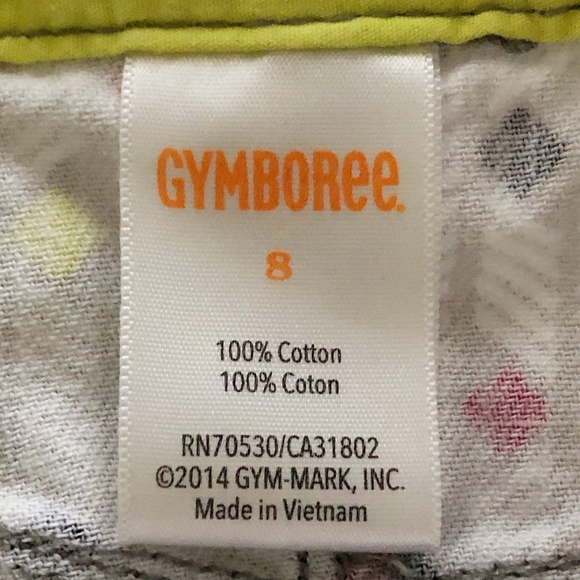 Gymboree Denim Jean Skirt Small Diamond Print 8 - Picture 7 of 8